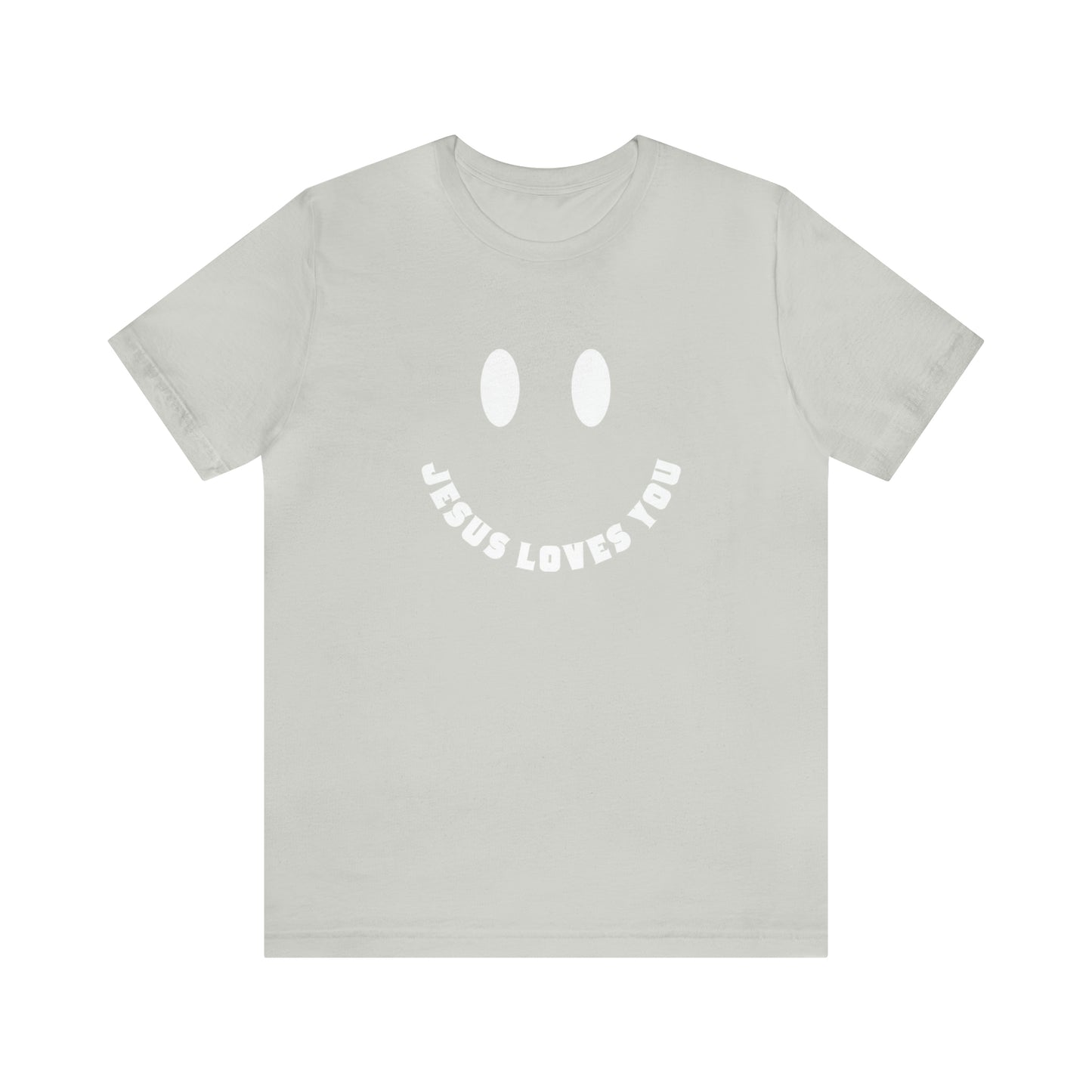 Smile Jesus Loves You - Unisex Christian T-shirt