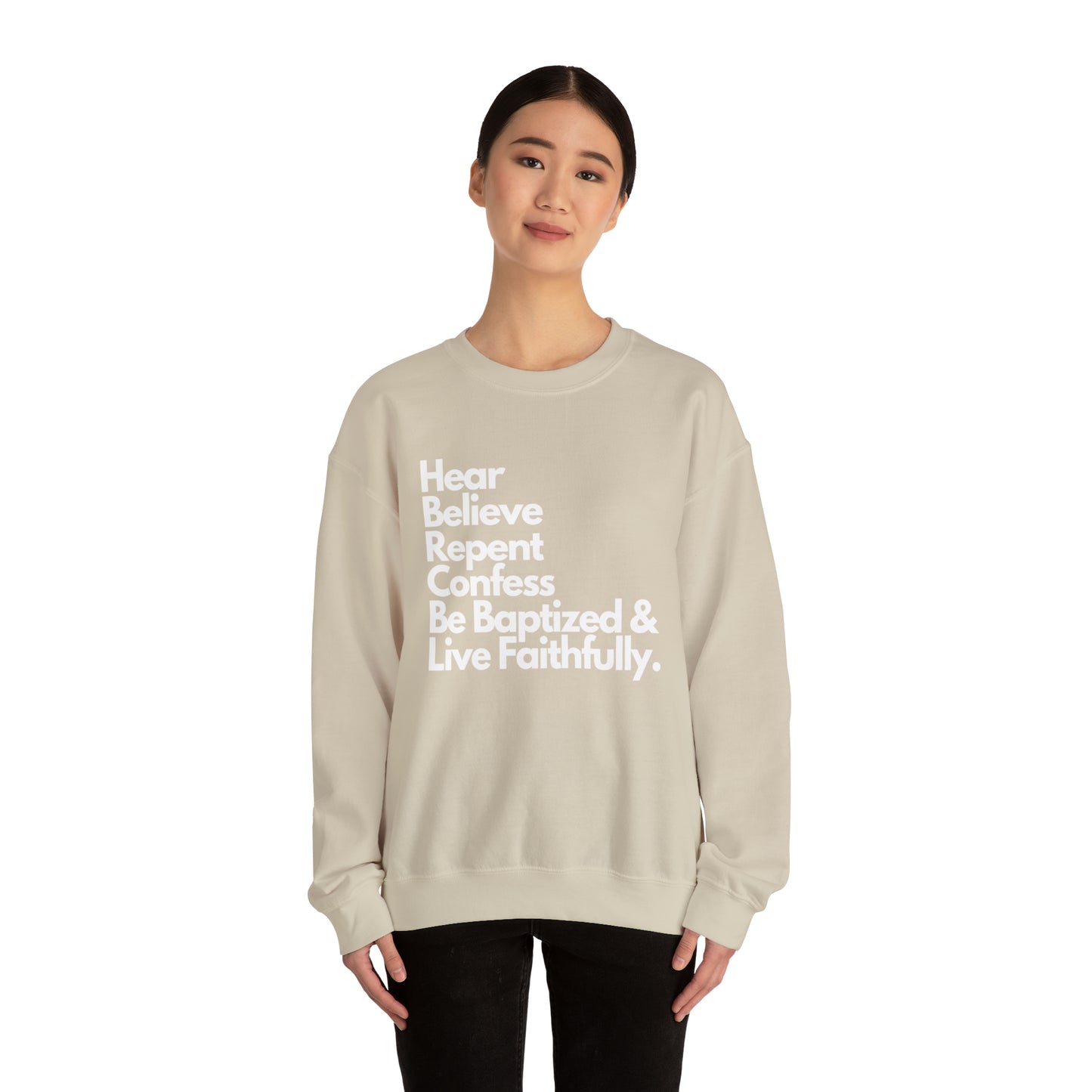 Steps of Salvation Sweatshirt - Christian Sweatshirts