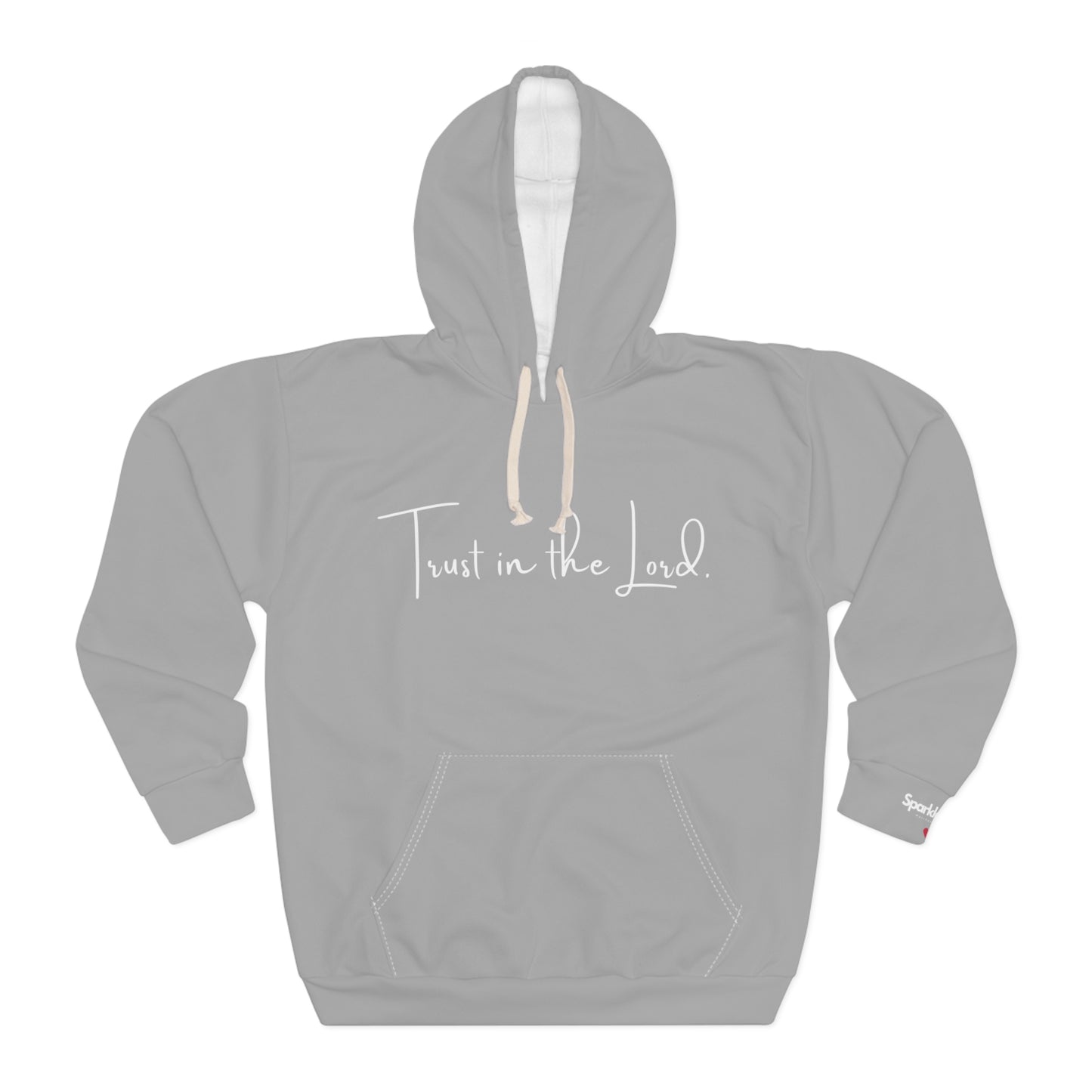 Trust in the Lord Hoodie- Christian Gifts Hoodies White Writing