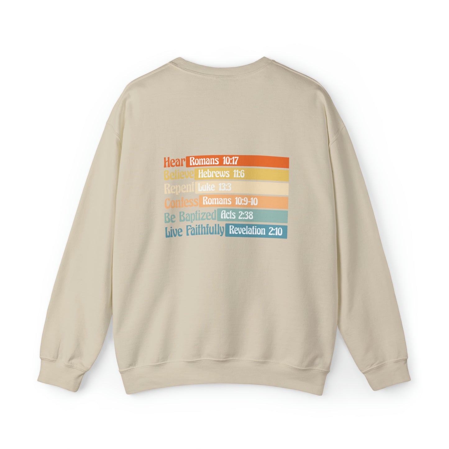 Saved + Steps of Salvation Sweatshirt