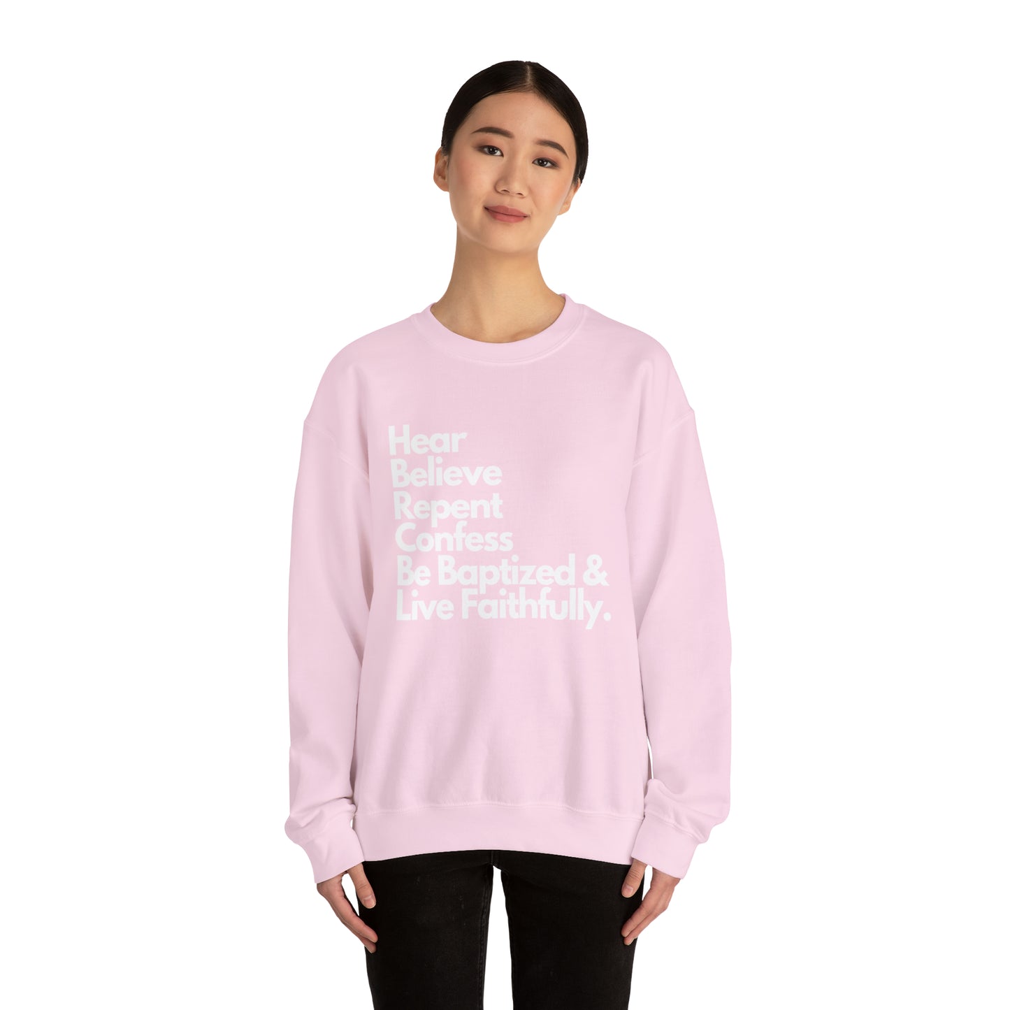 Steps of Salvation Sweatshirt - Christian Sweatshirts