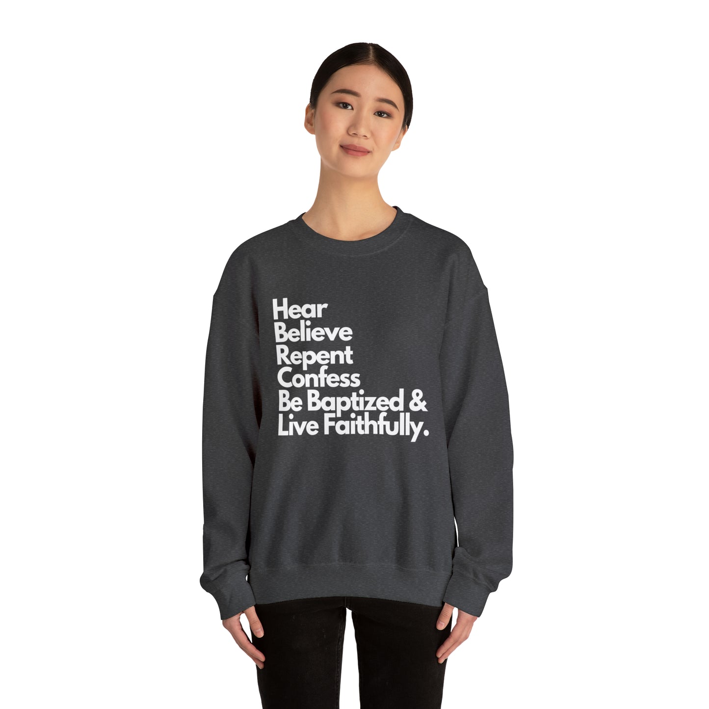 Steps of Salvation Sweatshirt - Christian Sweatshirts