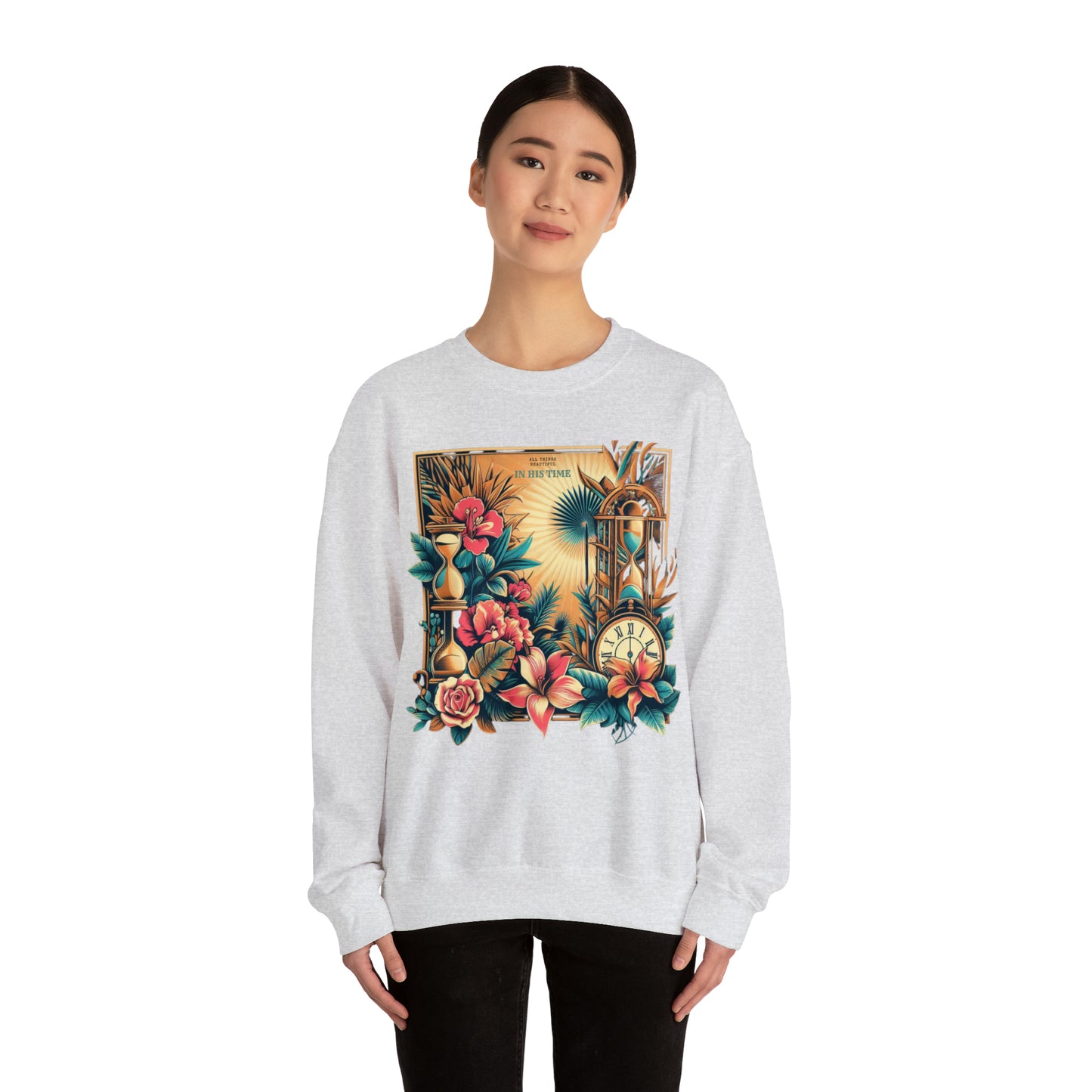 Copy of In His Time Christian Sweatshirt