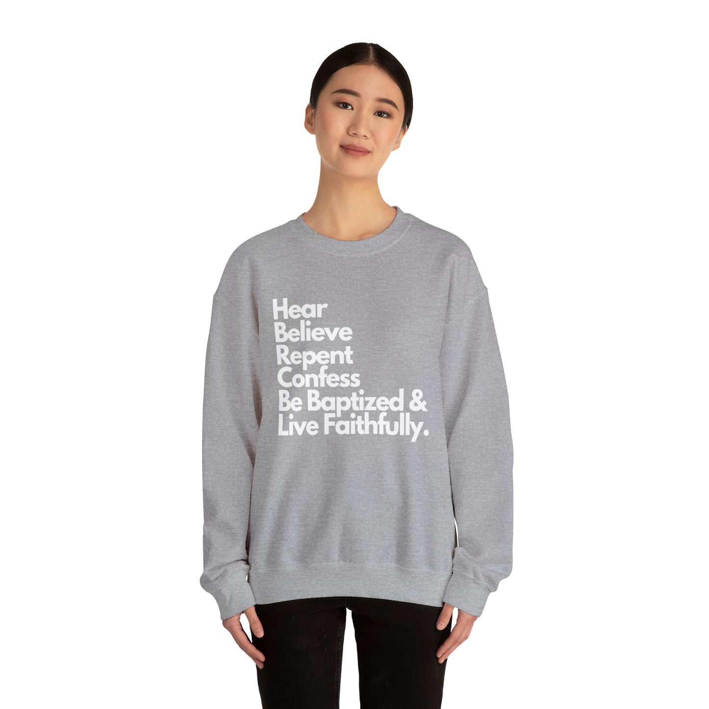 Steps of Salvation Sweatshirt - Christian Sweatshirts