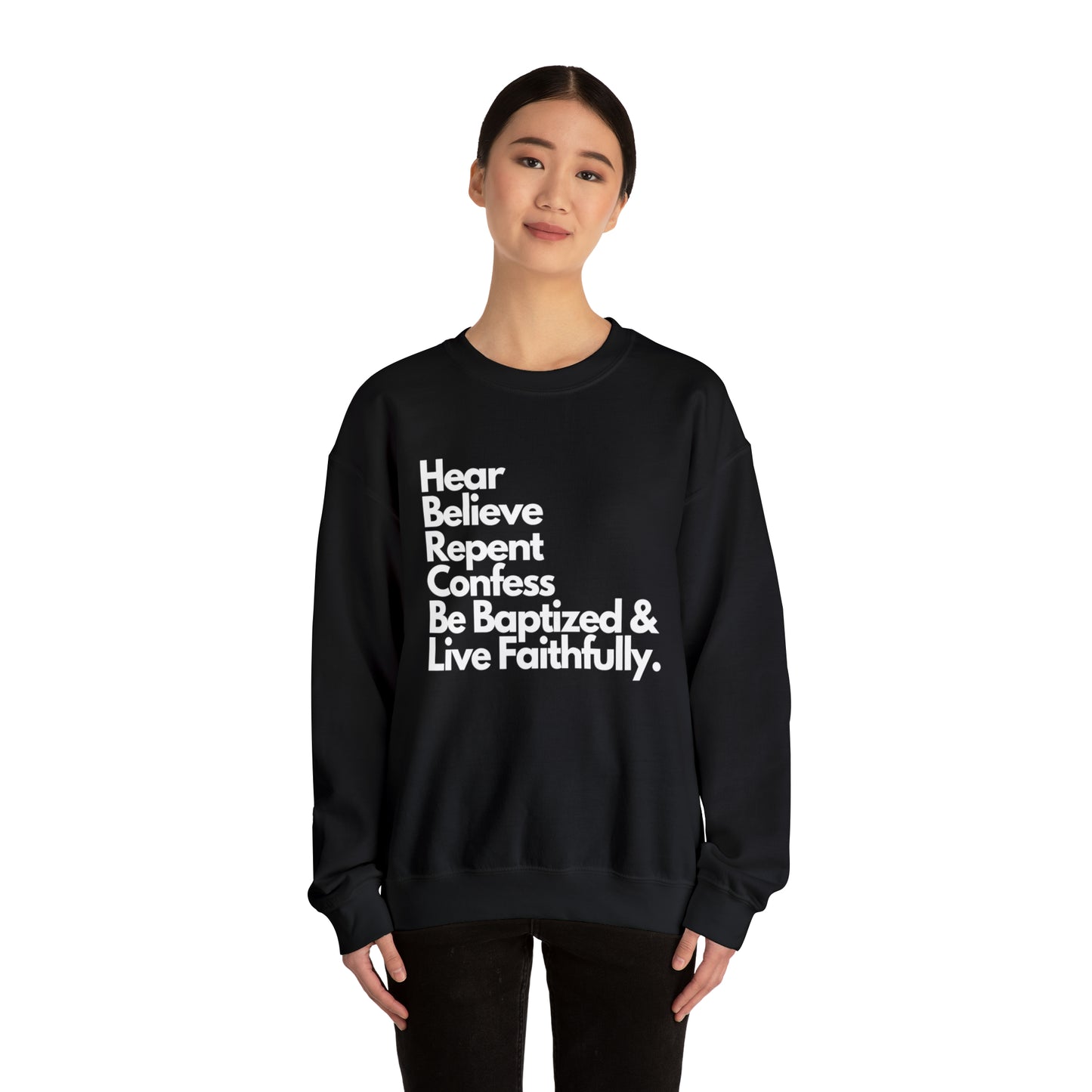 Steps of Salvation Sweatshirt - Christian Sweatshirts