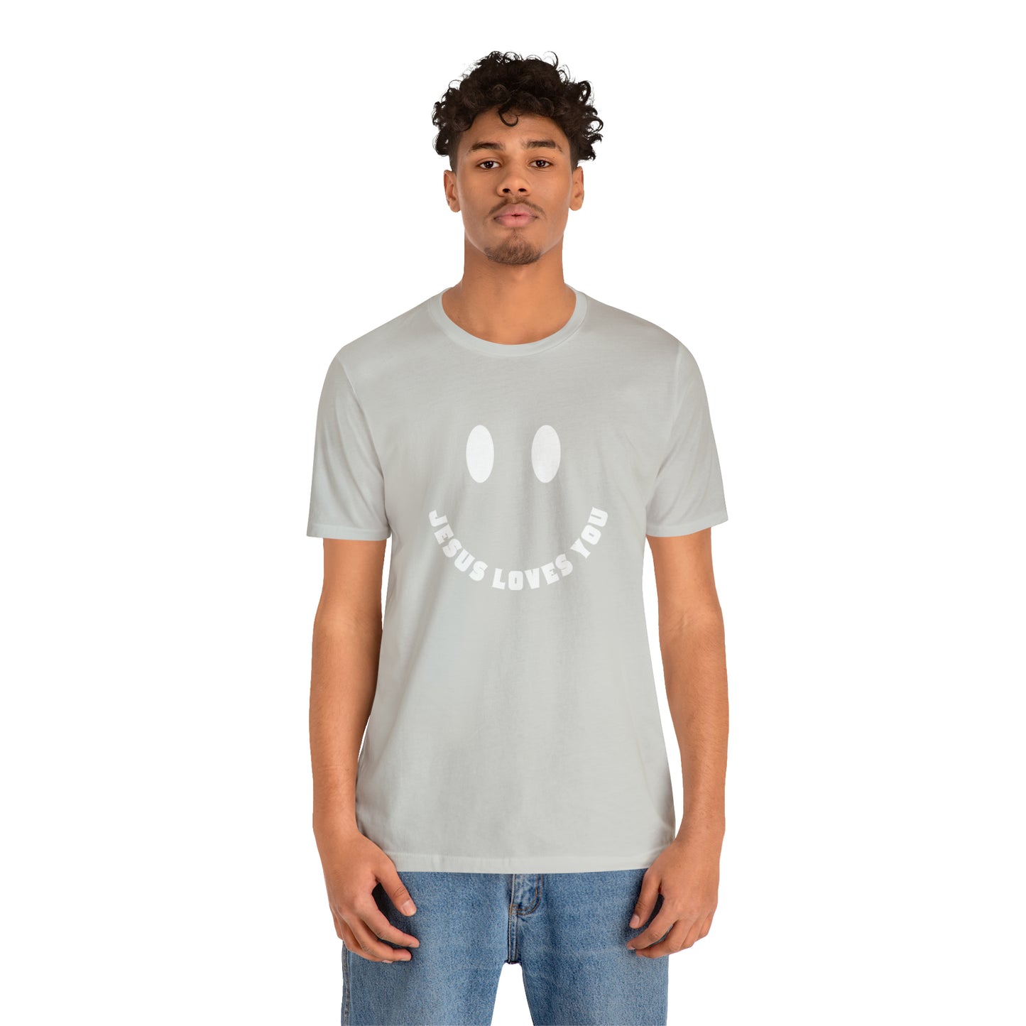 Smile Jesus Loves You - Unisex Christian T-shirt