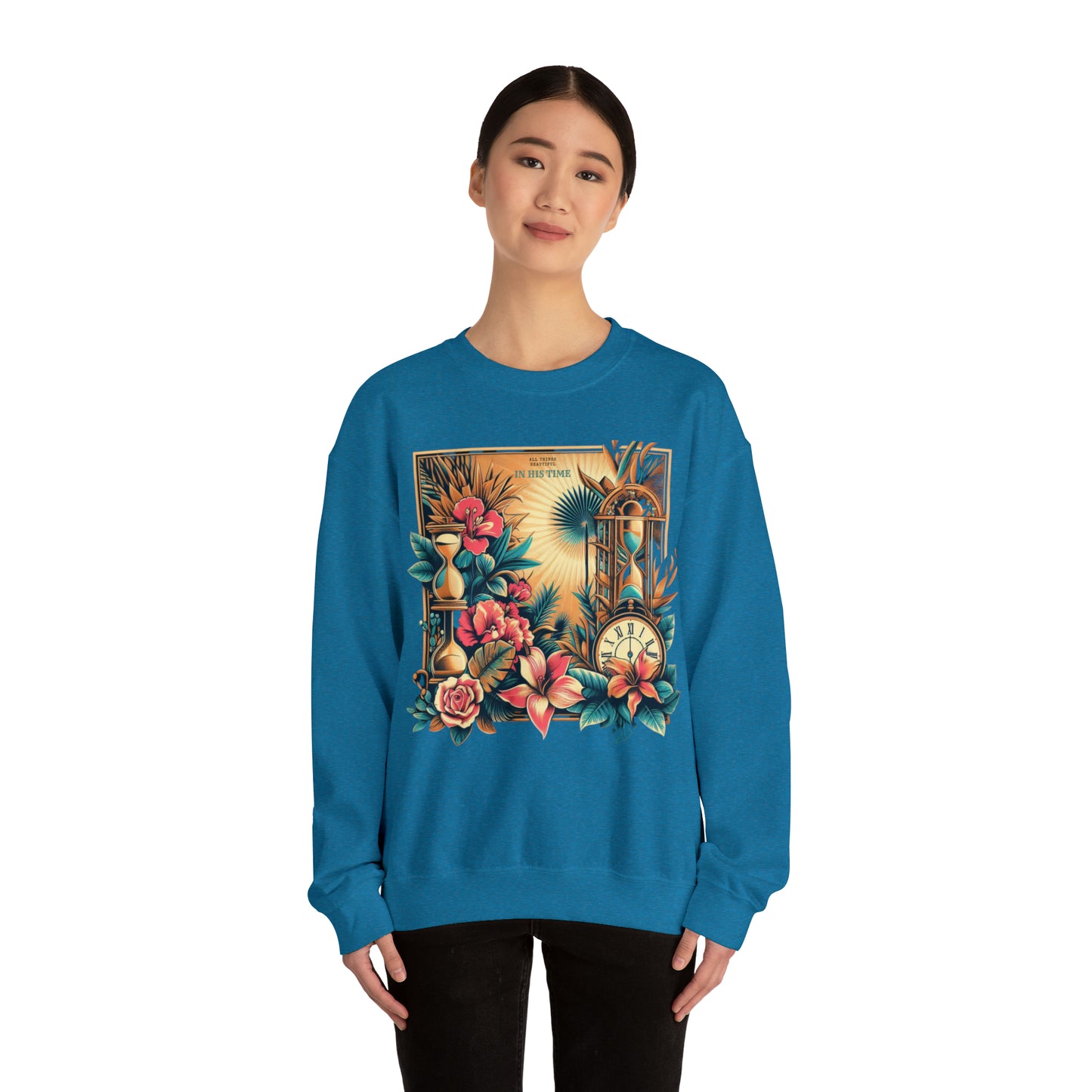 Copy of In His Time Christian Sweatshirt