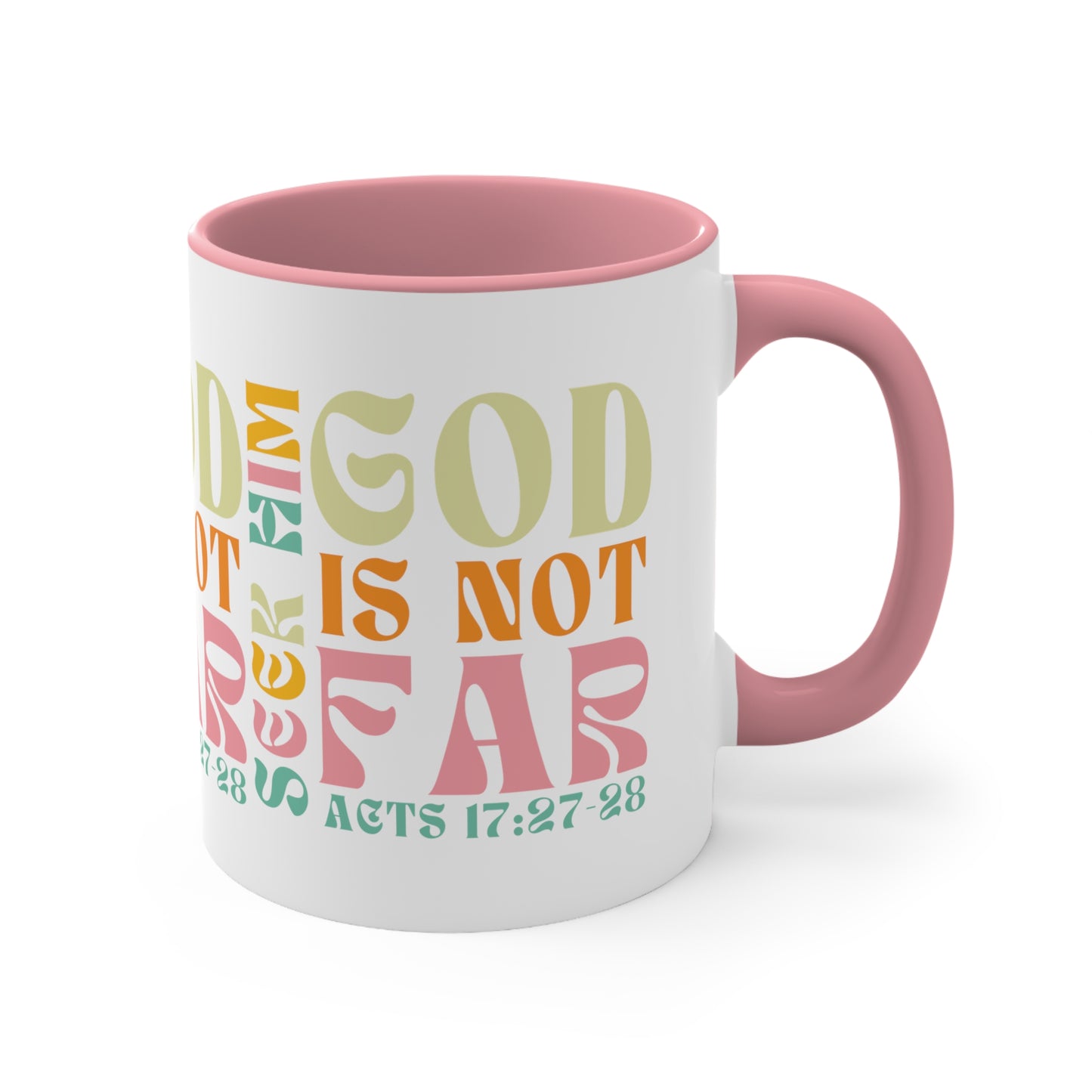 Seek Him - God is Not Far Christian Coffee Mug - Perfect Gifts for Christian Moms Coffee Lovers