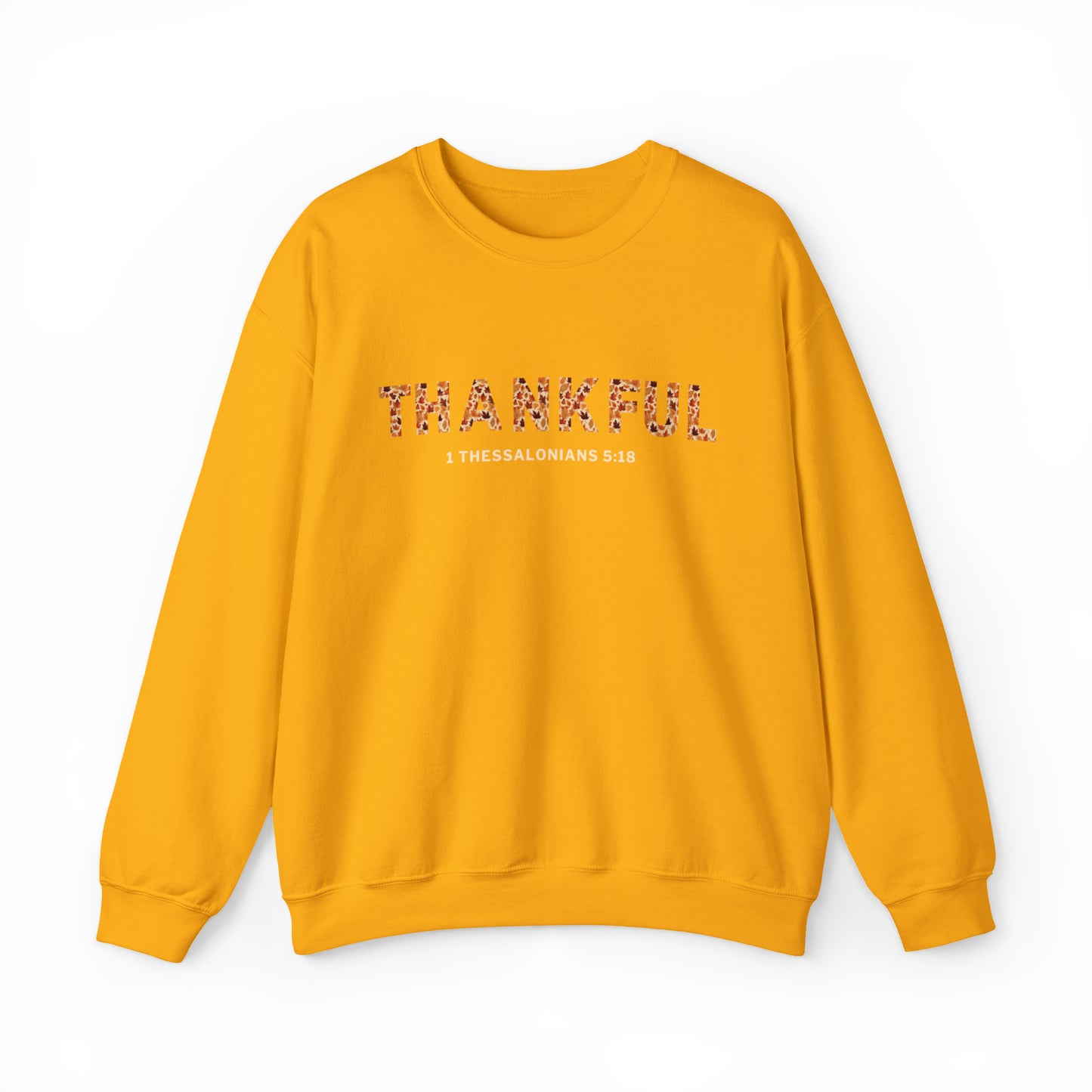 THANKSGIVING Sweatshirts for Women - Thankful Sweatshirts for Women - Christian Women's Sweatshirt 1 Thess. 5:18