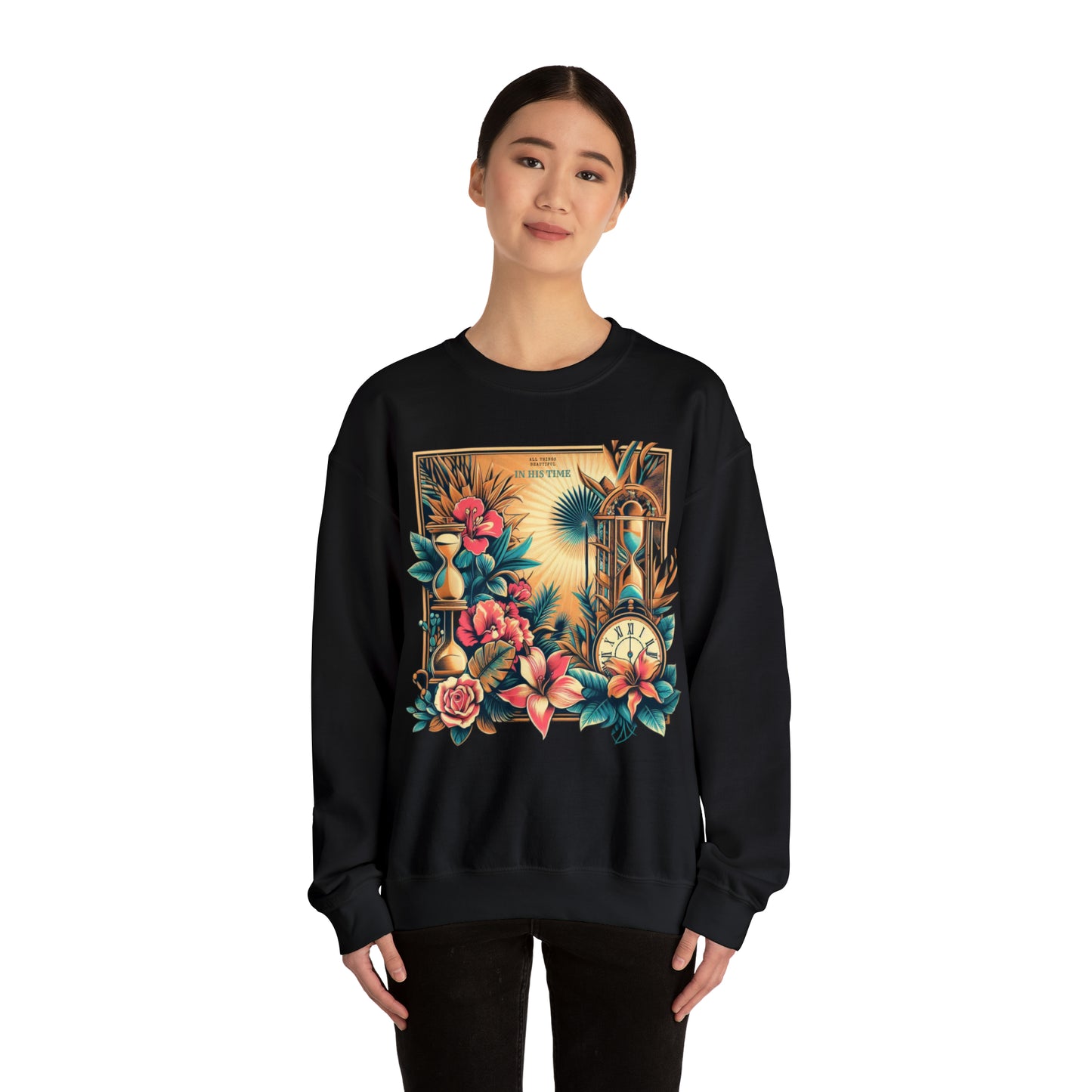 Copy of In His Time Christian Sweatshirt