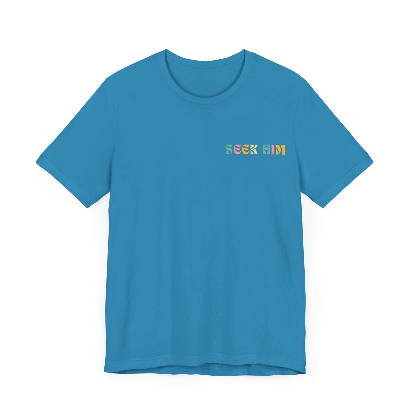 Seek Him - God is Not Far T-shirts - Acts 17:27-28 Cute T-shirts for Christian Girls