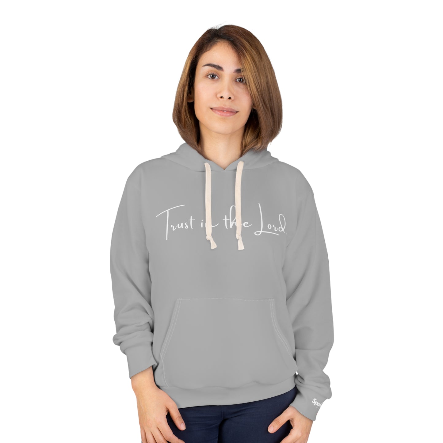 Trust in the Lord Hoodie- Christian Gifts Hoodies White Writing