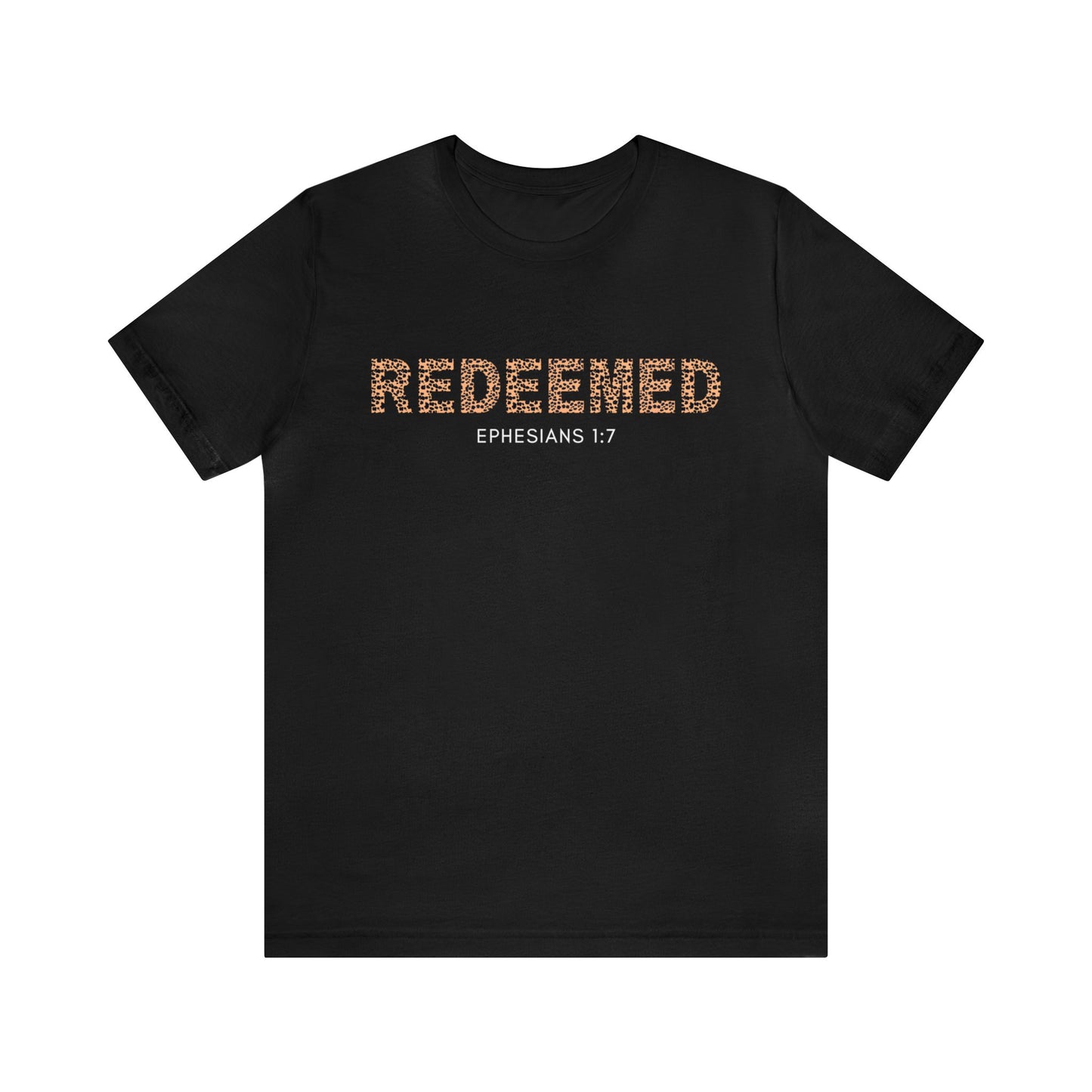 Redeemed Christian Women's T-shirt - Christian Gifts for Women - Animal Print Gifts for Christian Mom - Gifts for Christian Women