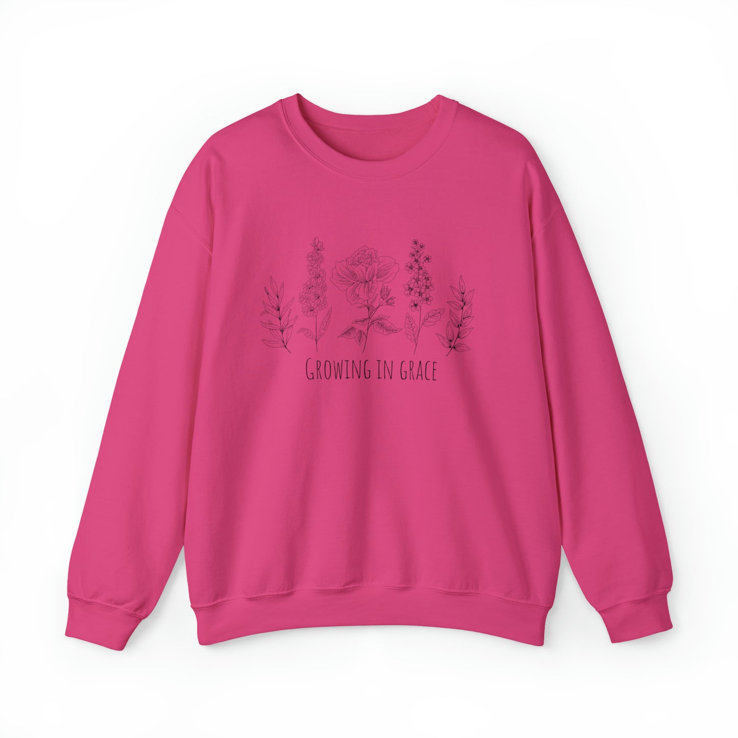 Growing in Grace Sweatshirt - Christian Sweatshirts for Women