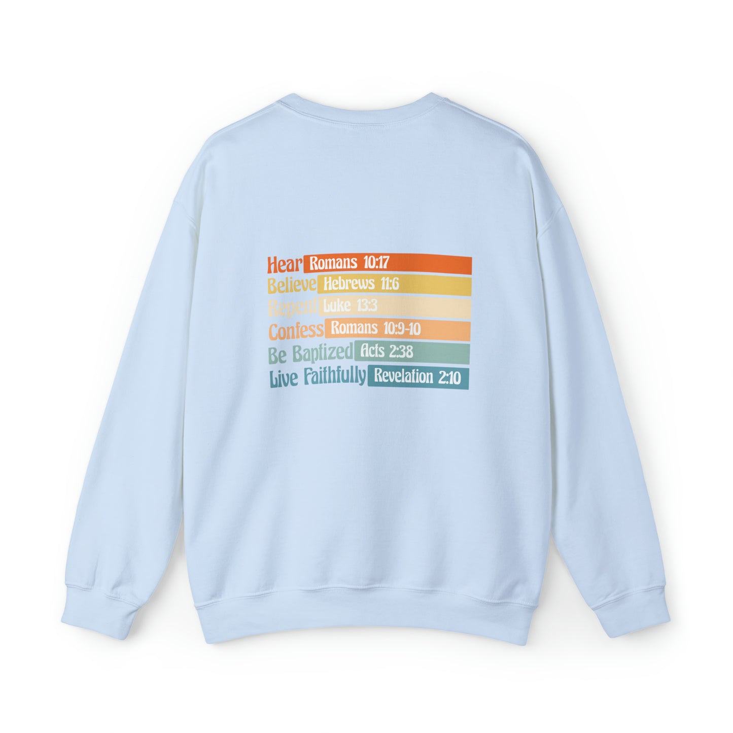 Saved + Steps of Salvation Sweatshirt