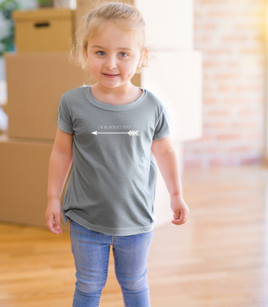 I'm An Answered Prayer - Christian Baby 6m-24m T-Shirt for Kids